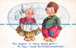 R155721 Der Dogtor Iz Very Much Goot. Bamforth. Dutch Kids. 1915 - World