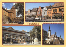 72381708 Koeszeg Guens Ortsansicht Kirche Schloss Koeszeg - Hungary