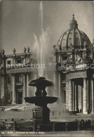 72381643 Roma Rom Springbrunnen Piazza San Pietro Firenze - Otros & Sin Clasificación
