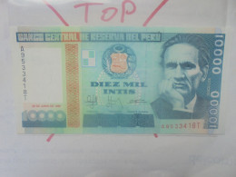 PEROU 10.000 INTIS 1988 Neuf (B.33) - Perù