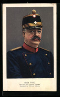 Künstler-AK Schweizer Heerführer Ulrich Wille In Uniforn  - Guerra 1914-18