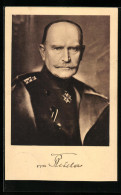 AK Heerführer Von Beseler, Portrait In Uniform Mit Mantel  - Guerre 1914-18
