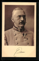 AK Heerführer Dankl, Uniform-Portrait  - War 1914-18