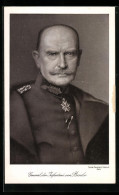 AK Heerführer General Der Infanterie Von Beseler, Portrait In Uniform Mit Mantel  - Guerre 1914-18