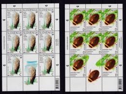 3333 Slowenien Slovenia 2024 MNH Mini Sheets EUROPA CEPT Underwater Fauna And Flora - 2024