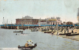 R155821 Clarence Pier And Beach. Southsea. Milton. 1907 - World