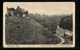 AK Karlstal I. Pfalz, Kurhaus Bertram & Schmidt Mit Ruine Willenstein  - Other & Unclassified