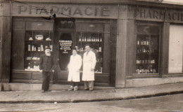 Photographie Vintage Photo Snapshot Neuilly Plaisance Pharmacie Bournel - Places