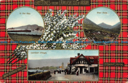 R155859 Greetings From Lamlash. Isle Of Arran. Multi View. Tuck - World