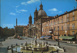 72379324 Roma Rom Piazza Navona Fontana Firenze - Other & Unclassified