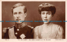 R155914 T. M. King Albert I And Queen Elizabeth Of The Belgians. Rotary. RP - Monde