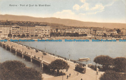 R155933 Geneve. Pont Et Quay Du Mont Blanc - Monde