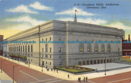 R155943 Cleveland Public Auditorium Cleveland. Ohio - Monde