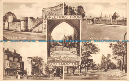 R155951 Greetings From Southampton. Multi View. Frith. 1959 - Monde