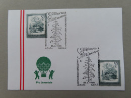 Österreich Pro Juventute - Mit Sonderstempel 28. 6. 1985 Graz, Stirbt Der Wald So Stirbt Der Mensch (Nr.1991) - Otros & Sin Clasificación