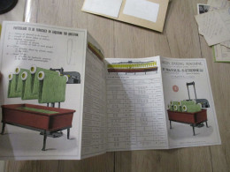 Pub Publicité Mayoux Saint Etienne Machines à Teindre écheveaux En Anglais - Advertising