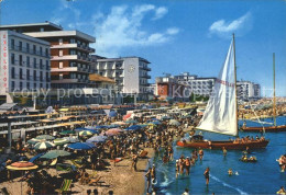 72378941 Cattolica Rimini Hotel Segelboot Strand   - Otros & Sin Clasificación