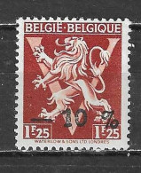 724vv**  Lion Héraldique Surchargé -10% - Bonne Valeur - MNH** - LOOK!!!! - 1946 -10 %