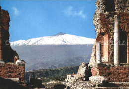72378883 Taormina Sizilien Criechisch Theater Etna  Taormina - Other & Unclassified