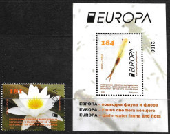 NMK 2024-09 EUROPA CEPT, NORTH MACEDONIA, 1v + S/S, MNH - 2024