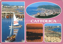 72378871 Cattolica Rimini Segelboot Strand   - Other & Unclassified