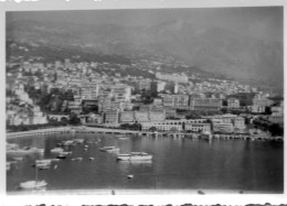 Photographie Vintage Photo Snapshot Monaco Monte Carlo Marine Guerre - Places