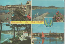 Souvenir De Sanary-sur-Mer - Multivues - Flamme Datée 9-8-88 De Sanary-sur-Mer - (P) - Sanary-sur-Mer