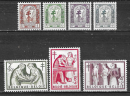 998/1004*  Les Infirmières - Série Complète - MH* - LOOK!!!! - Unused Stamps