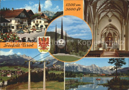 72378690 Seefeld Tirol Kirche Wildsee Ansichten Seefeld In Tirol - Autres & Non Classés