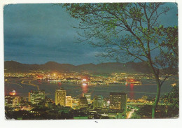 China(Hong Kong), Hongkong And Kowloon At Night, 1965. - China (Hongkong)