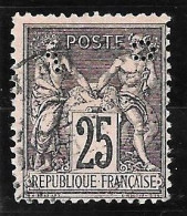 1 04	24 1	16	N°	97	Perforé	-	Cl 188	-	CREDIT LYONNAIS - Used Stamps