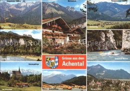 72378476 Achental Traunstein Schleching Streichen Kampenwand Endtenloch Klamm Ac - Traunstein