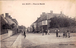 58 - Nievre - ROUY - Place Du Marché - Sonstige & Ohne Zuordnung