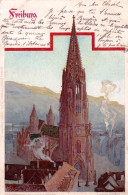 Fribourg-en-Brisgau - Freiburg Im Breisgau - Cathedrale - Illustrateur - Freiburg I. Br.