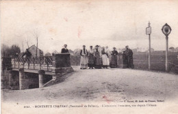 90- Territoire De Belfort -  MONTREUX CHATEAU - L'ancienne Frontiere Vue Depuis L'Alsace - Autres & Non Classés