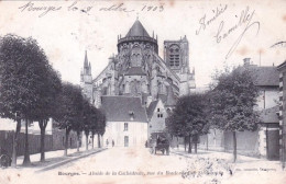 18 - Cher - BOURGES - Abside De La Cathedrale  - Vue Prise Du Boulevard De Strasbourg - Bourges