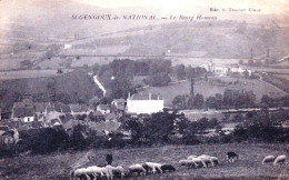 71 - SAINT GENGOUX Le NATIONAL -  Le Bourg - Hameau - Moutons Au Paturage - Otros & Sin Clasificación