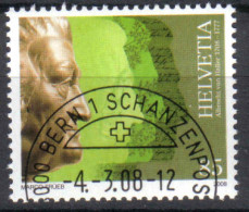 2008 Zu 1258 / Mi 2055 / YT 1969 Albrecht Von Haller Obl. - Used Stamps