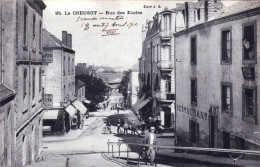 71 - Saone Et Loire - LE CREUSOT - Rue Des Ecoles - Restaurant - Le Creusot