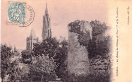 60 - Oise - SENLIS - Les Ruines Du Chateau De Henri IV Et La Cathedrale - Senlis