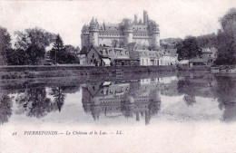 60 - Oise - PIERREFONDS - Le Chateau Et Le Lac - Pierrefonds