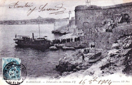 13 - MARSEILLE -  Debarcadere Du Chateau D'If - Castillo De If, Archipiélago De Frioul, Islas...