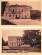 36 - Indre - Bouges-le-Château - Le Chateau Bati En 1762 - LOT 2 CARTES - Autres & Non Classés