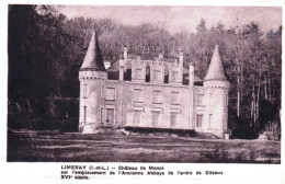 37 - Indre Et Loire - LIMERAY - Chateau De Moncé - Autres & Non Classés