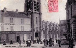92 - Hauts De Seine - CHATILLON - église - Sortie De La Messe - Other & Unclassified