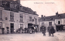 72 - LA SUZE Sur SARTHE  - Quartier De L'église - Hotel Du Commerce - Magasin De Cycles - Altri & Non Classificati