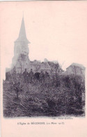 80 - Somme -  L'église De Bécordel-Bécourt ( 10 Mars 1915 )  - Autres & Non Classés