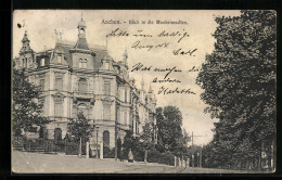 AK Aachen, Blick In Die Monheimsallee  - Monheim