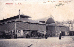 03 - Allier -  MOULINS - Les Halles - Diligence - Moulins