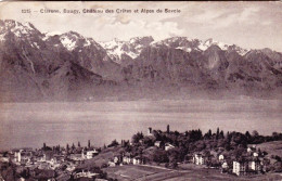 SUISSE - Vaud - CLARENS - BAUGY - Chateau Des Cretes Et Alpes De Savoie - Sonstige & Ohne Zuordnung